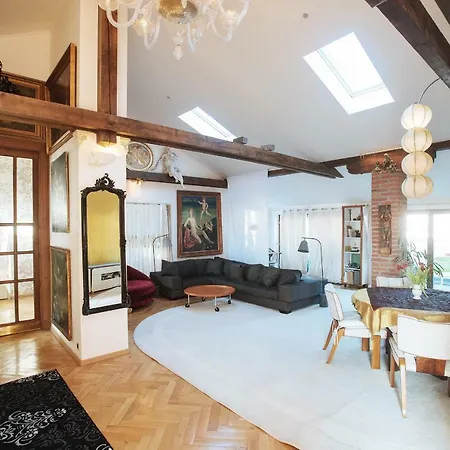公寓 Unique Luxury Loft With Terrace In Old Town
