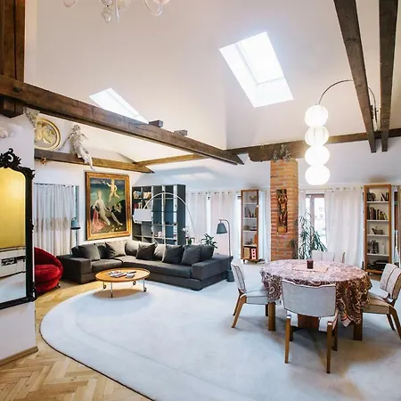 Unique Luxury Loft With Terrace In Old Town 布拉格
