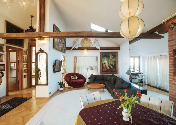 Unique Luxury Loft With Terrace In Old Town Apartmán